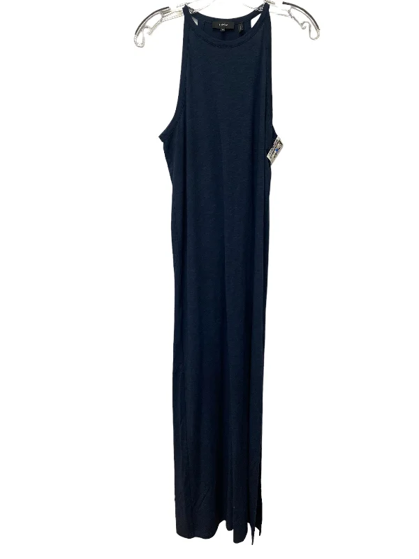 Elegant Dress Blue Dress Casual Maxi Theory, Size M