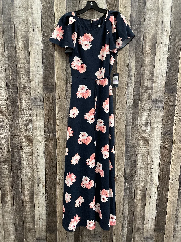 women's prom dresses Navy Dress Casual Maxi Tommy Hilfiger, Size S