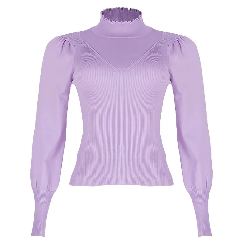 women's velvet shorts REDTAG Women's Lilac Formal Jersey Tops